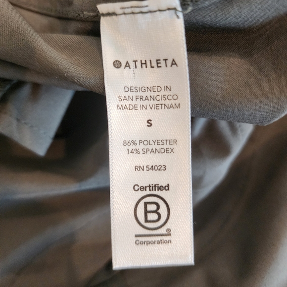 ATHLETA Topanga Jumpsuit Romper | Mountain Olive Size Small #657900 - Picture 8 of 9